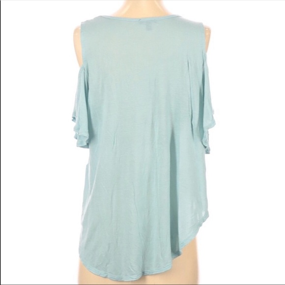 Express factory xsmall cold shoulder top - Picture 2 of 5